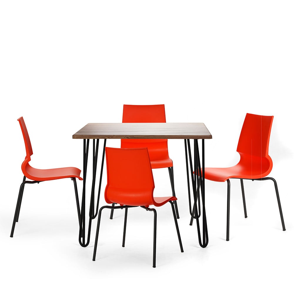 ست ناهار خوری رونی صندلی مدل RO62 و میز T20-100